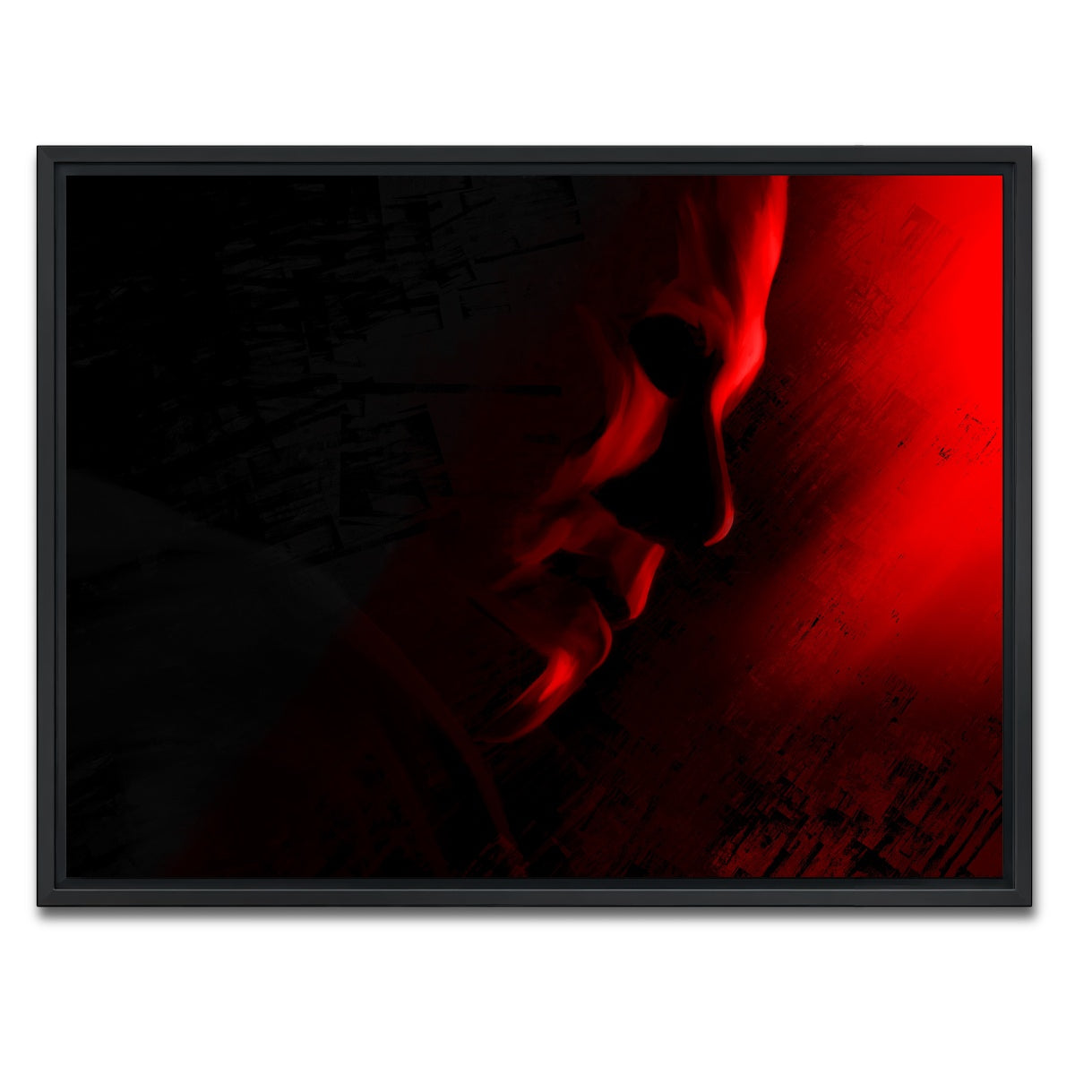 AUTO-MOCKUP WHITE | Michael Kills | 1 Piece | Black Framed Canvas | group=4x3
