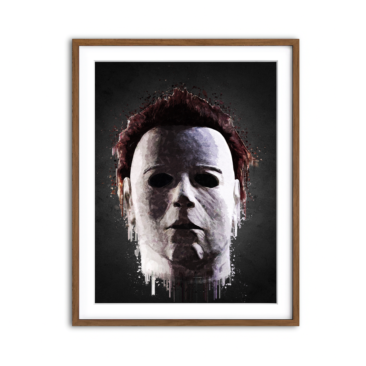 Framed Print 3x4 Walnut