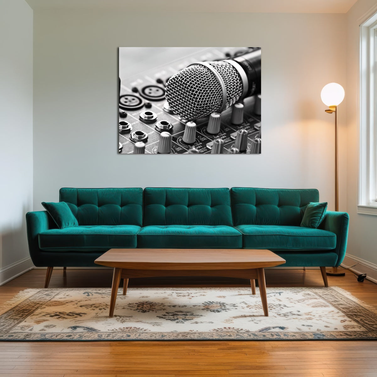 AUTO-MOCKUP ROOM | Microphone Mixer