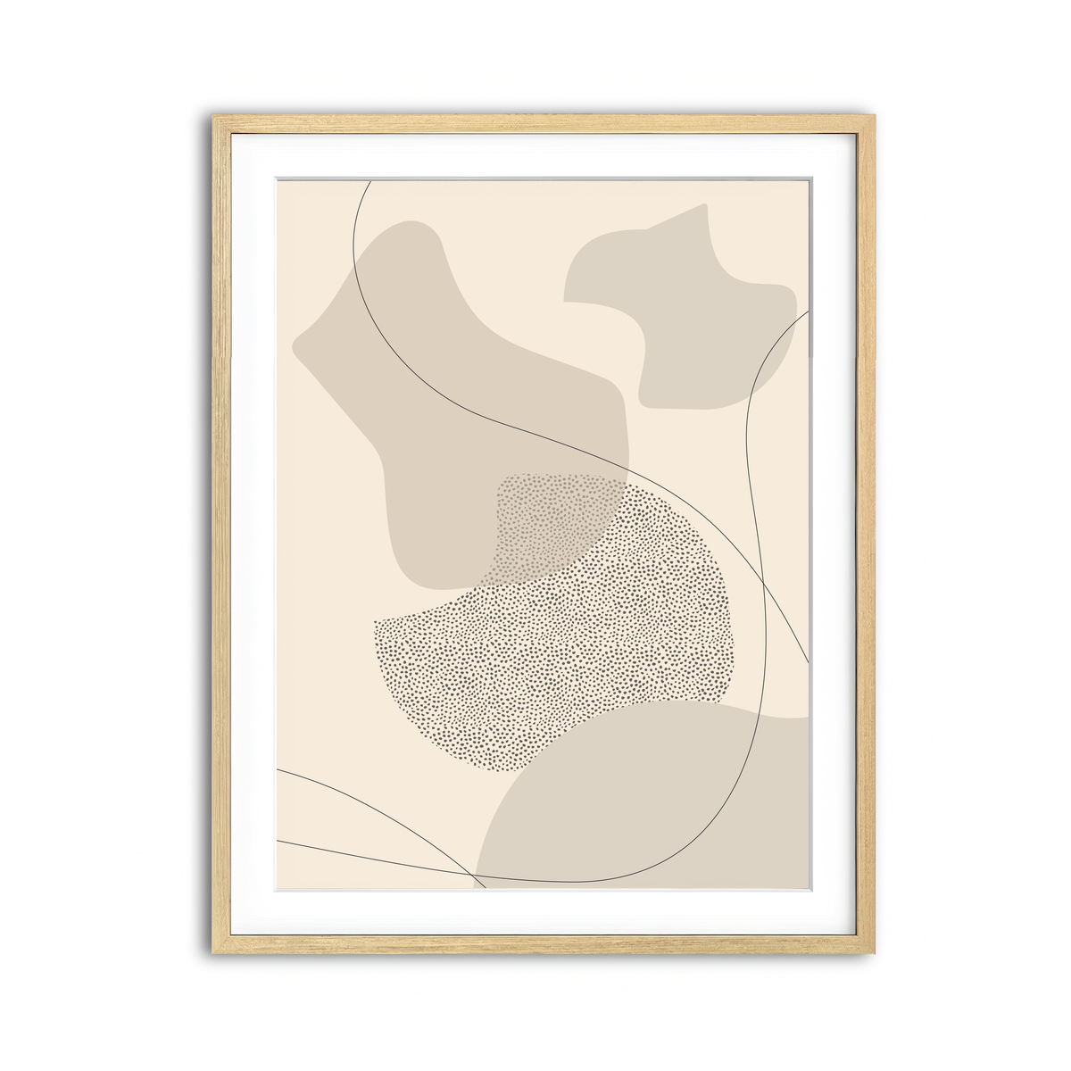 Framed Print 3x4 Natural