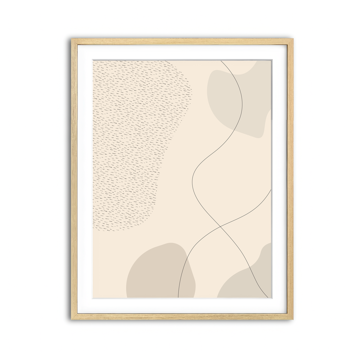Framed Print 3x4 Natural