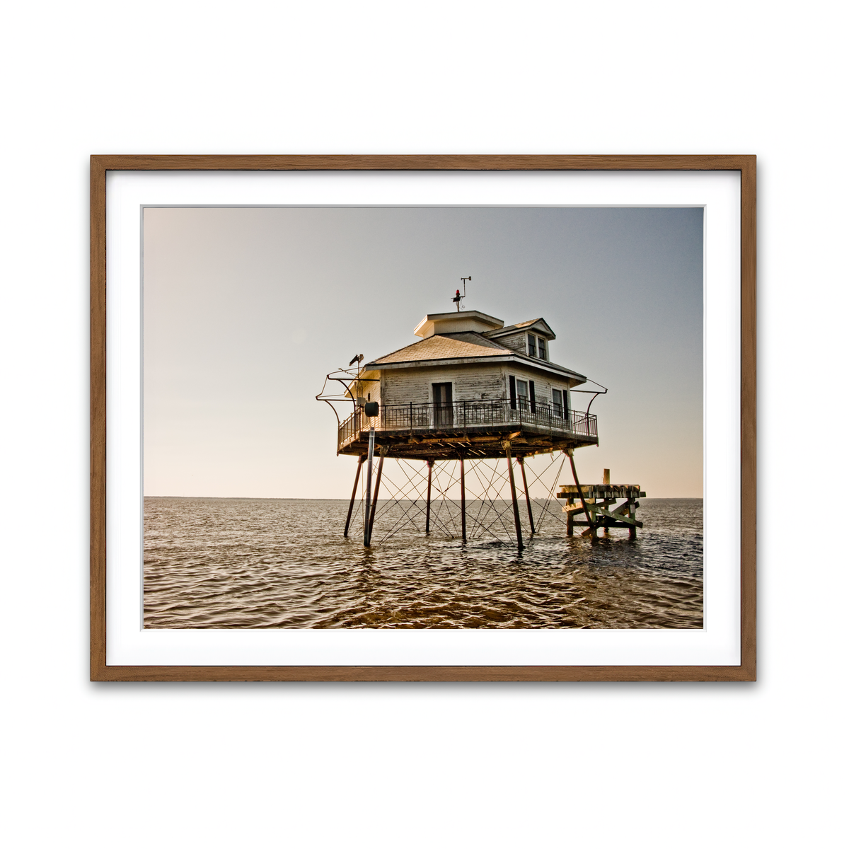 Framed Print 4x3 Walnut