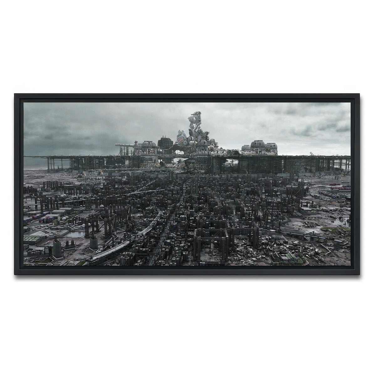 AUTO-MOCKUP WHITE | Midgar | 1 Piece | Black Framed Canvas | group=2x1