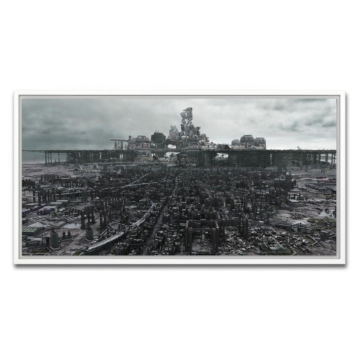 AUTO-MOCKUP WHITE | Midgar | 1 Piece | White Framed Canvas | group=2x1