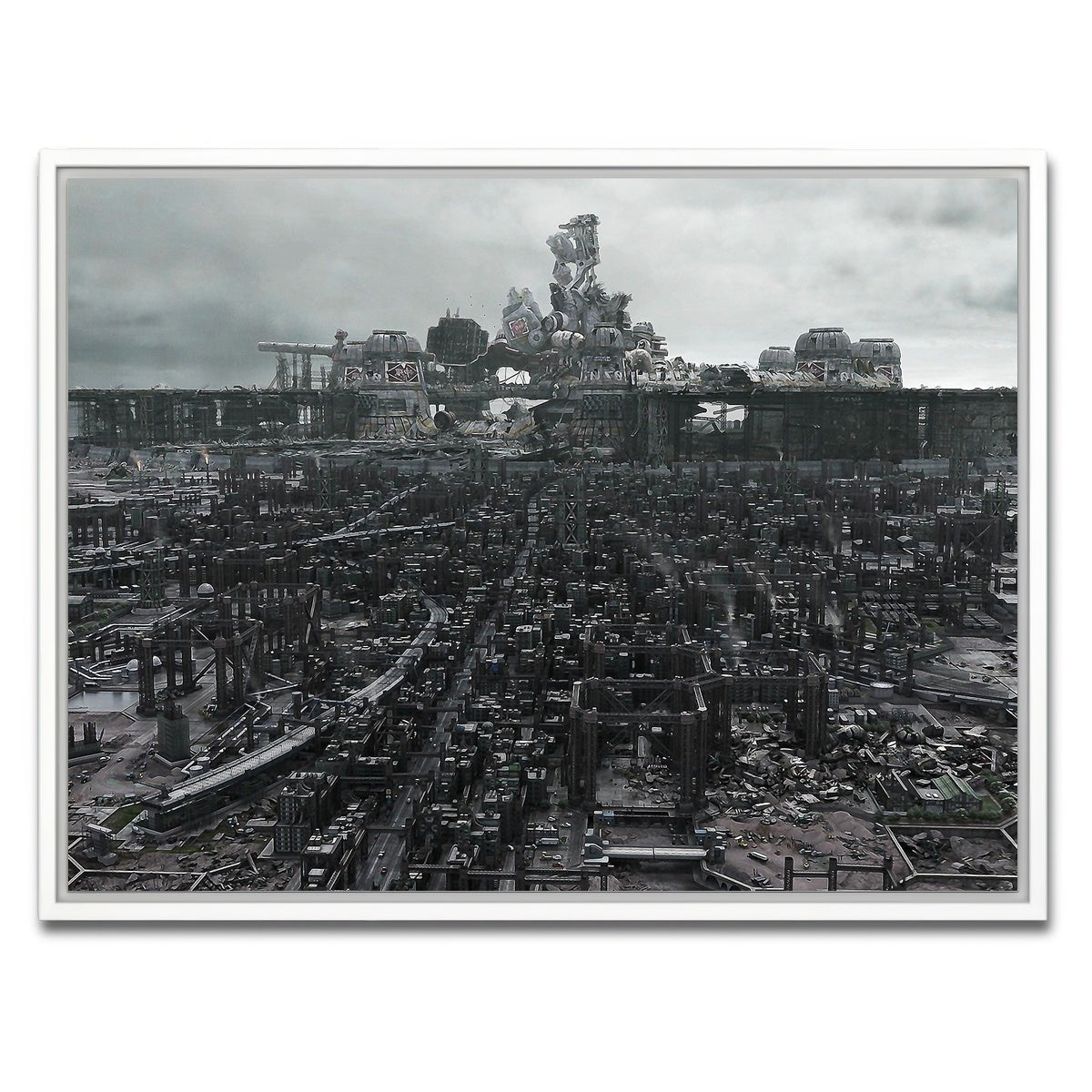 AUTO-MOCKUP WHITE | Midgar | 1 Piece | White Framed Canvas | group=4x3