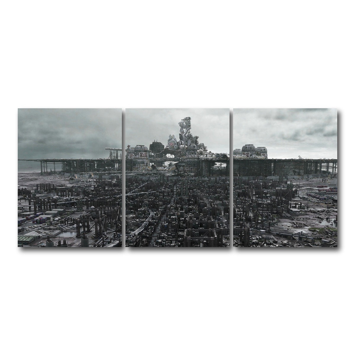 AUTO-MOCKUP WHITE | Midgar | 3 Piece | Gallery Wrap Canvas | group=18x24