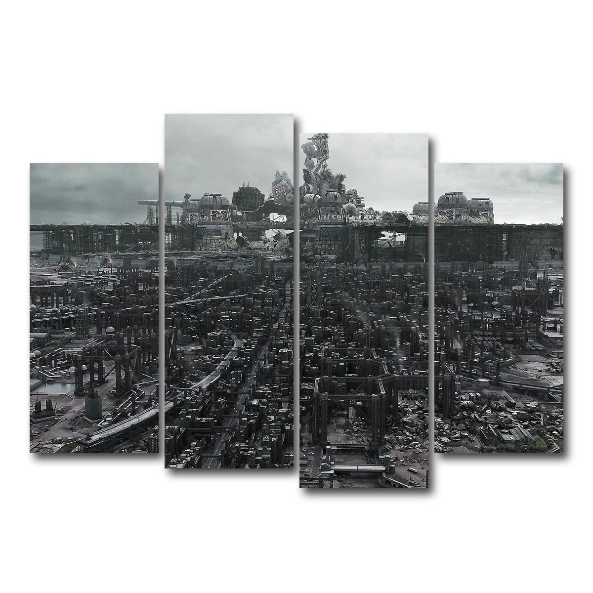 AUTO-MOCKUP WHITE | Midgar | 4 Piece | Gallery Wrap Canvas | group=4_normal