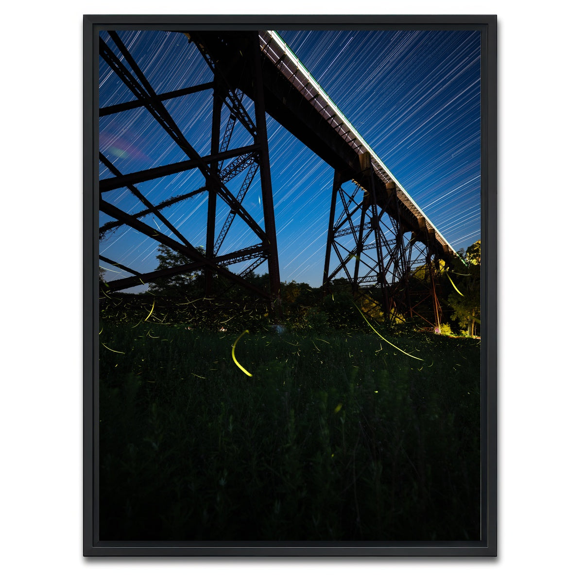 AUTO-MOCKUP WHITE | Midnight Dance | 1 Piece | Black Framed Canvas | group=3x4