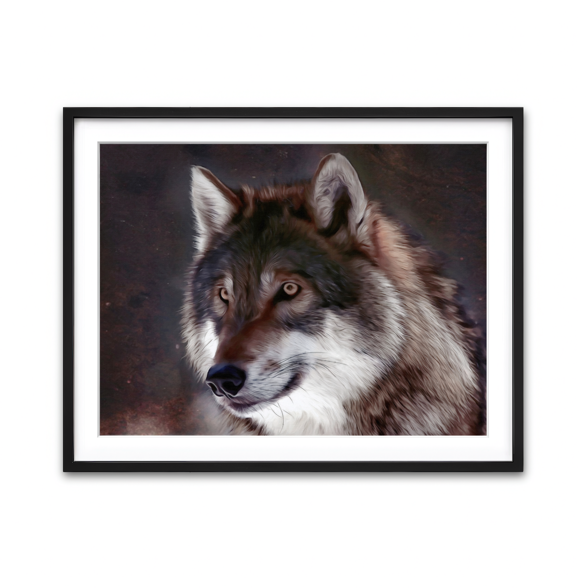 Framed Print 4x3 Black