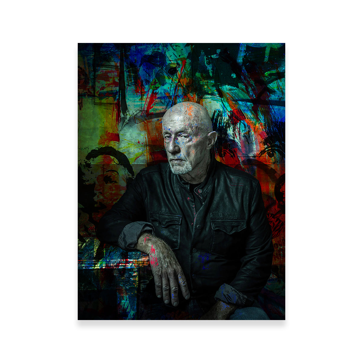 Mike - Jonathan Banks Wall Art