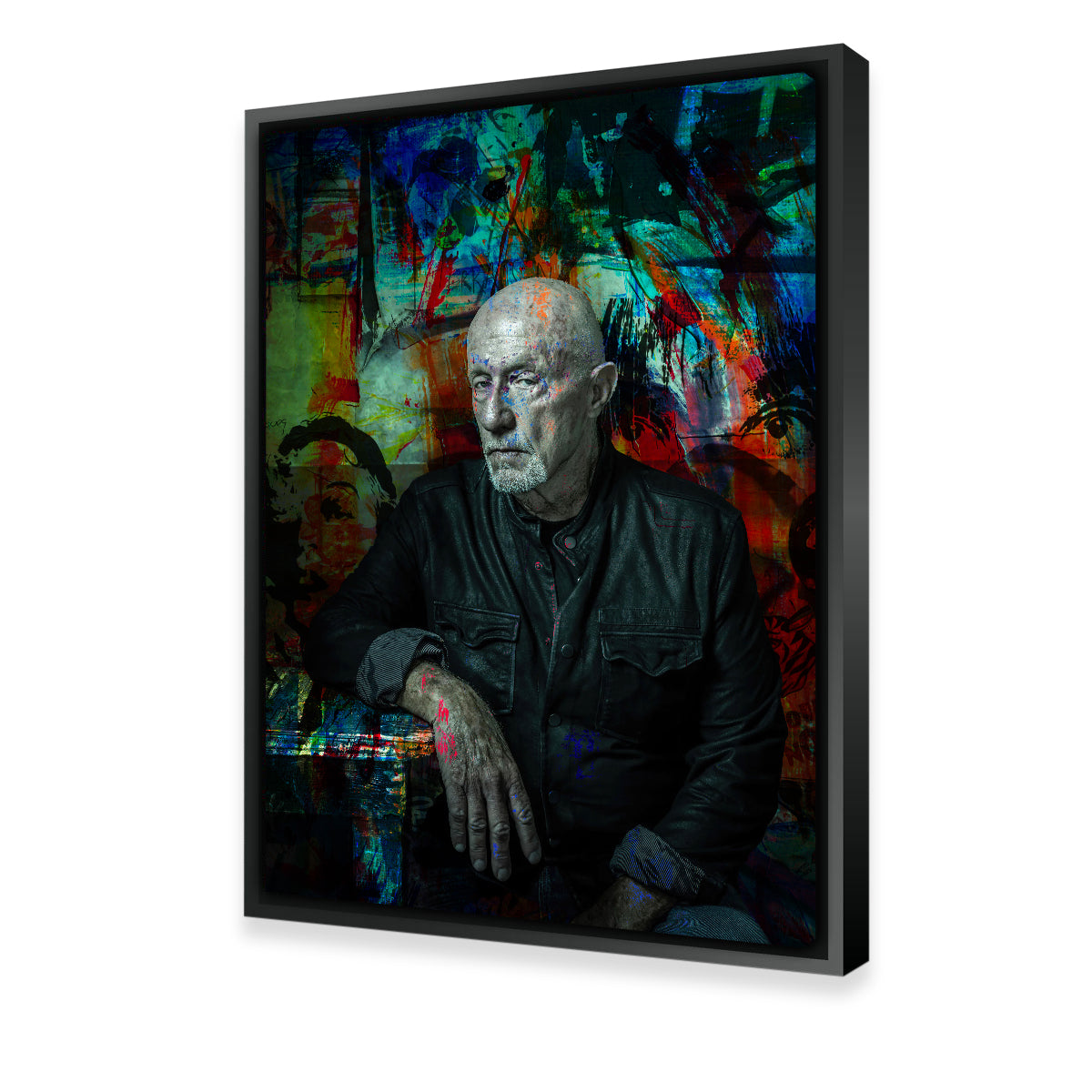 Mike - Jonathan Banks Wall Art