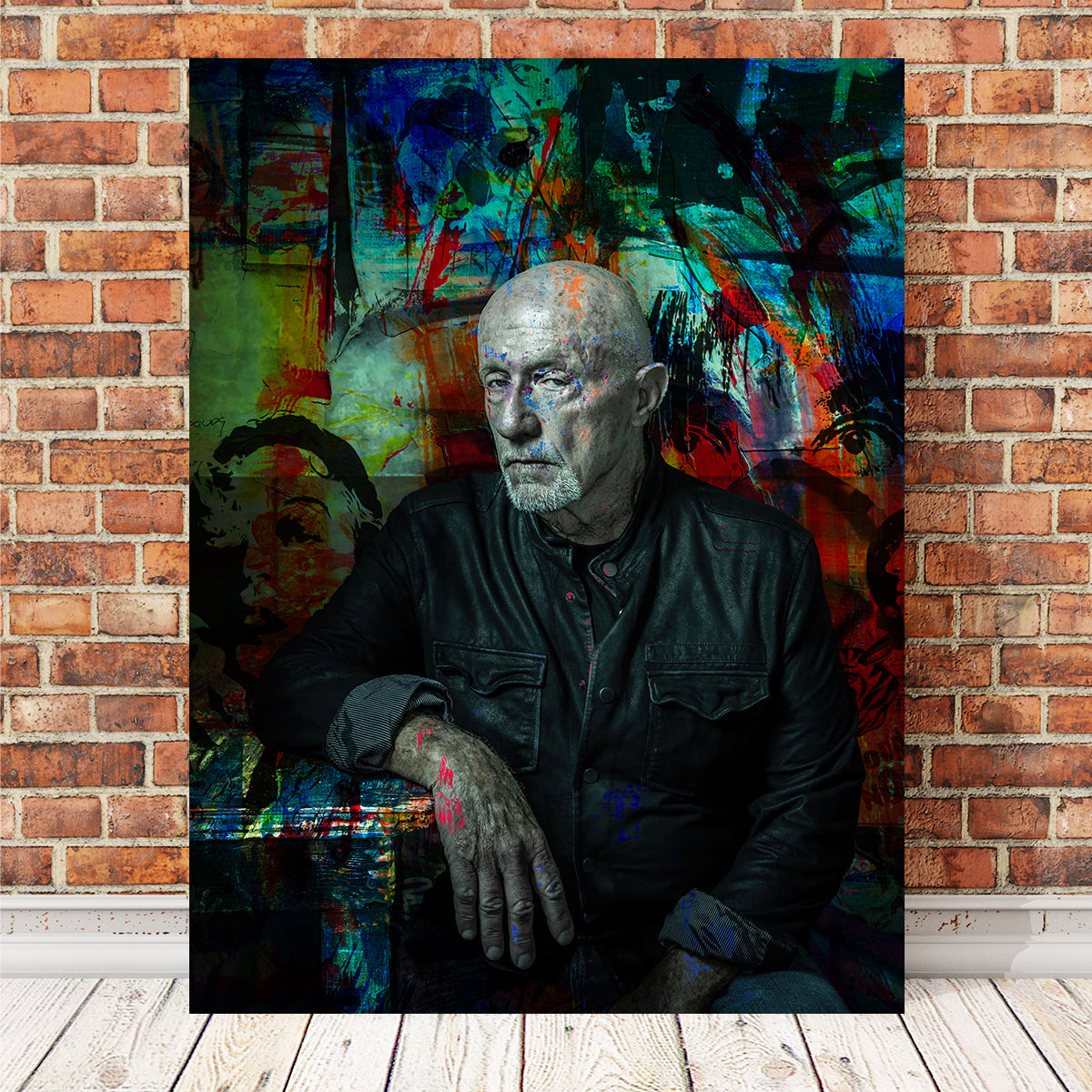 Mike - Jonathan Banks Wall Art