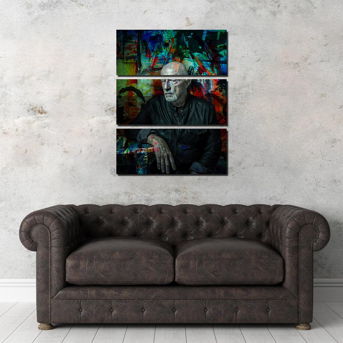 Mike - Jonathan Banks Wall Art