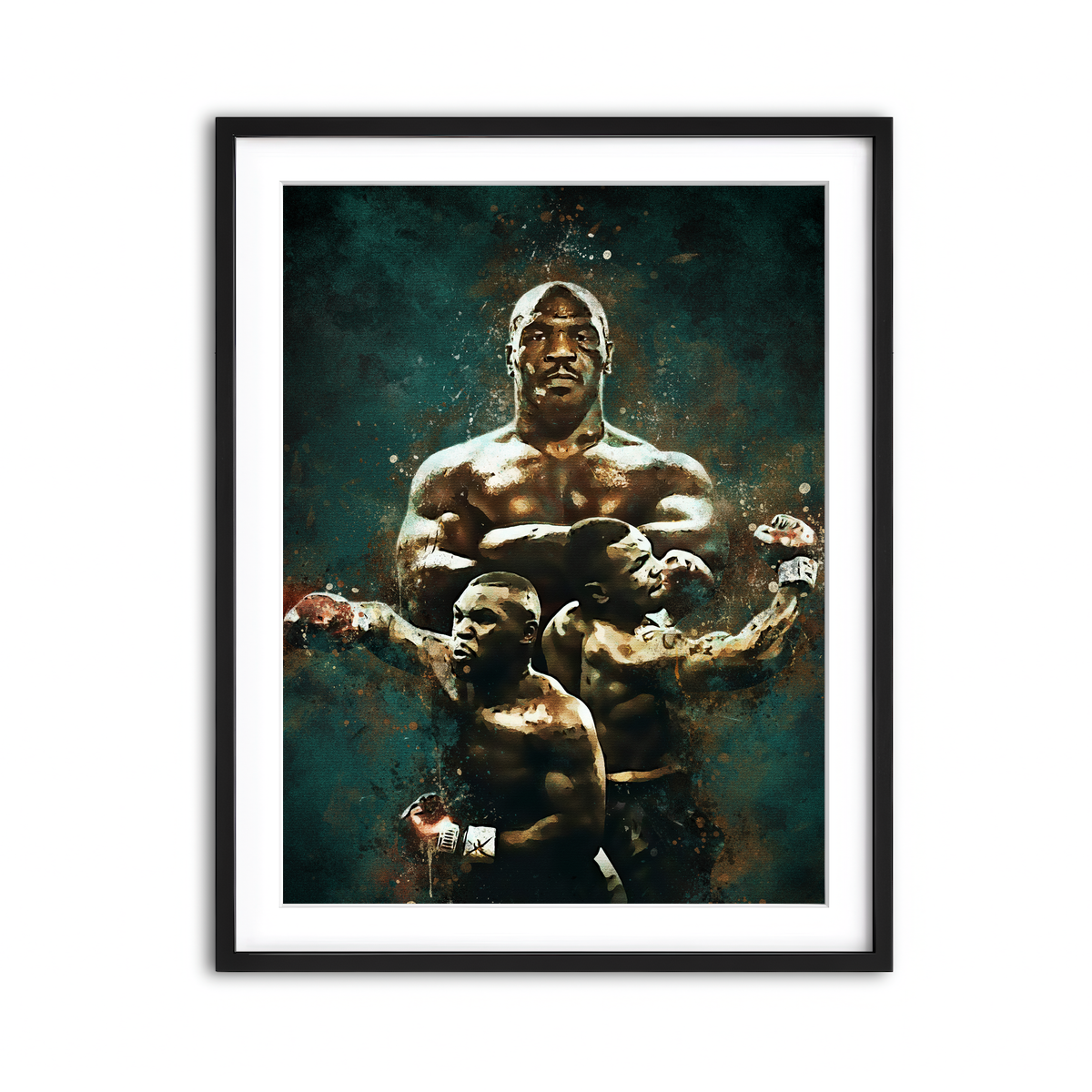 Framed Print 3x4 Black