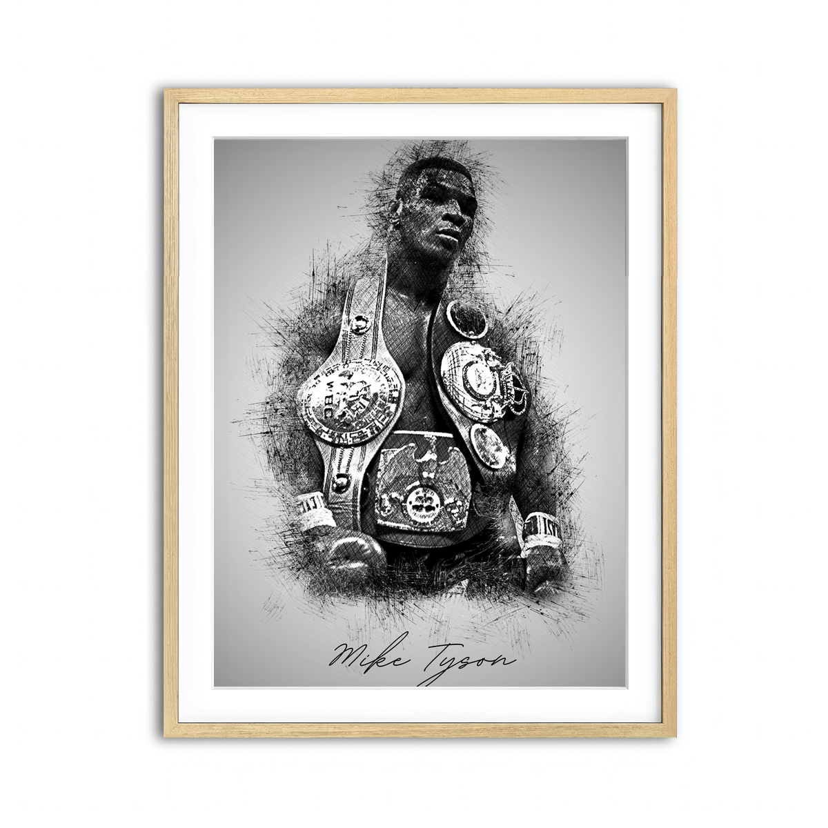 Framed Print 3x4 Natural