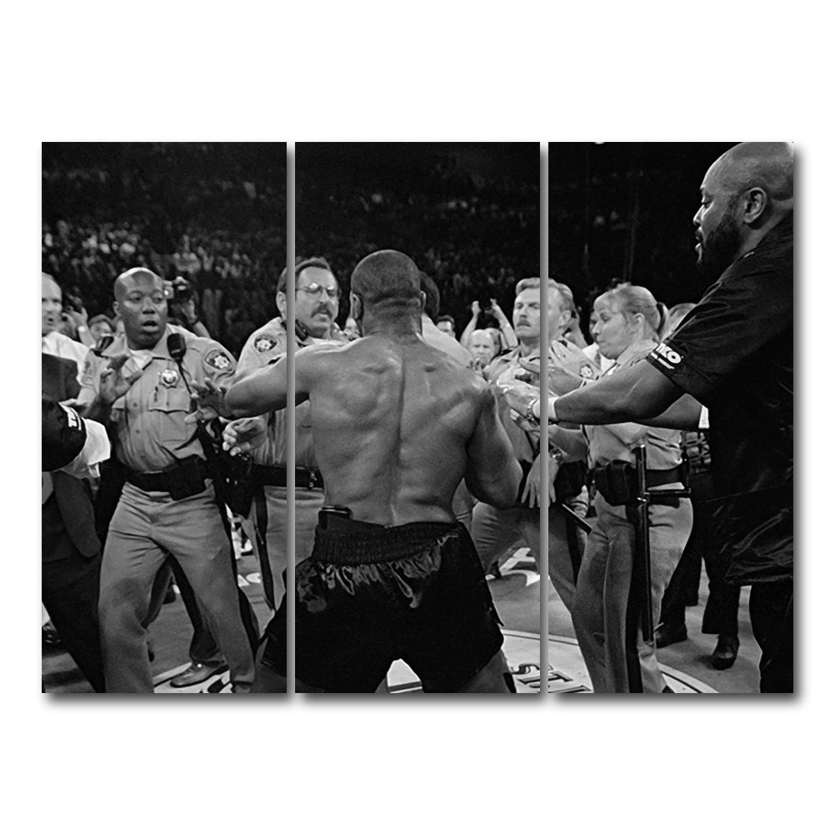 AUTO-MOCKUP WHITE | Mike Tyson | 3 Piece | Gallery Wrap Canvas | group=8x18