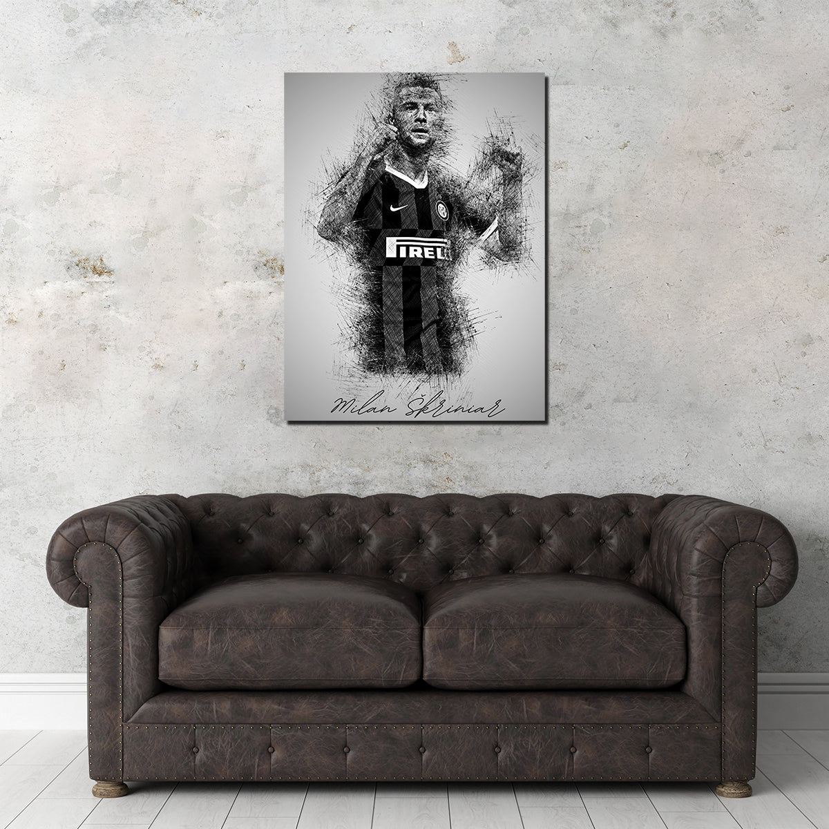 Milan Škriniar Wall Art