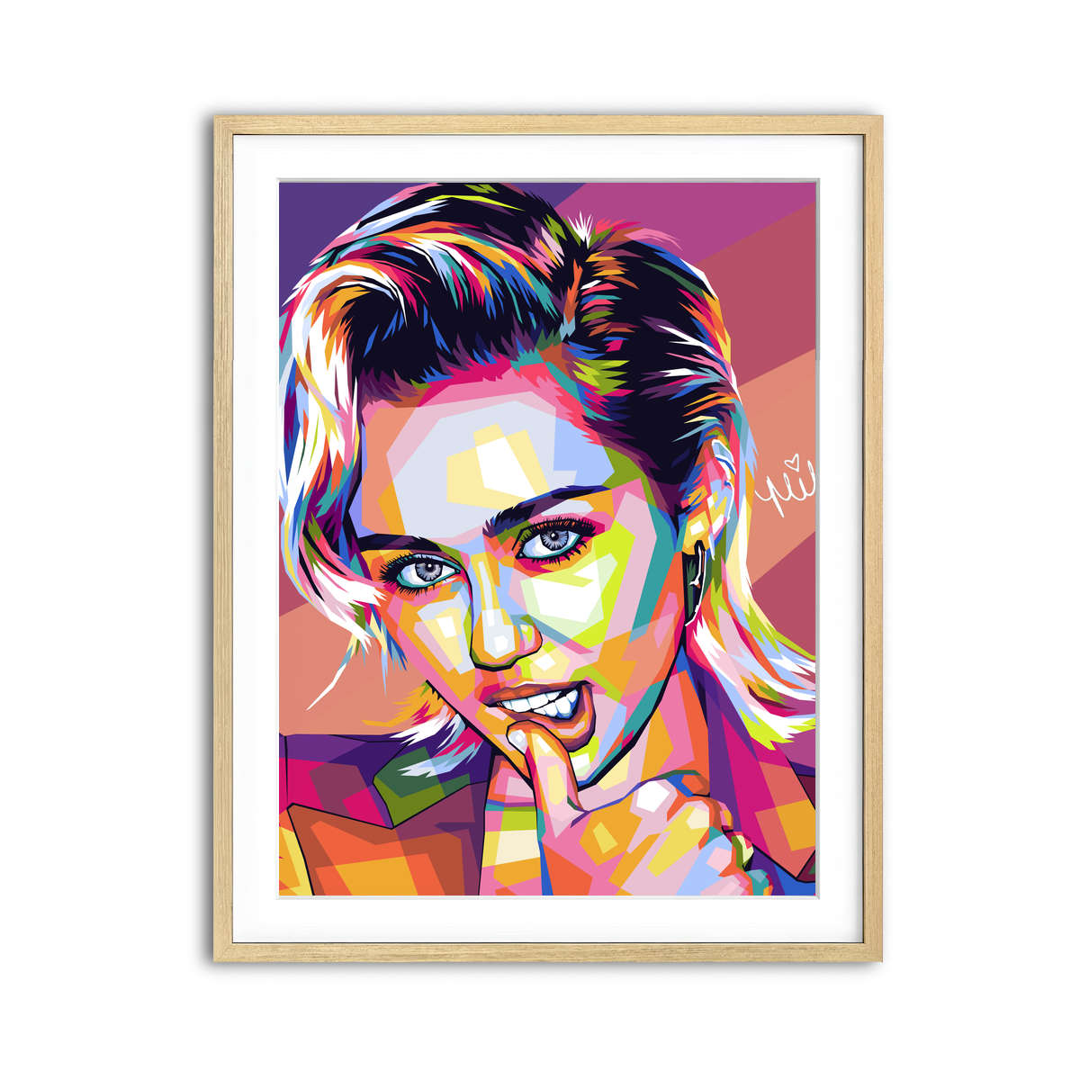 Framed Print 3x4 Natural