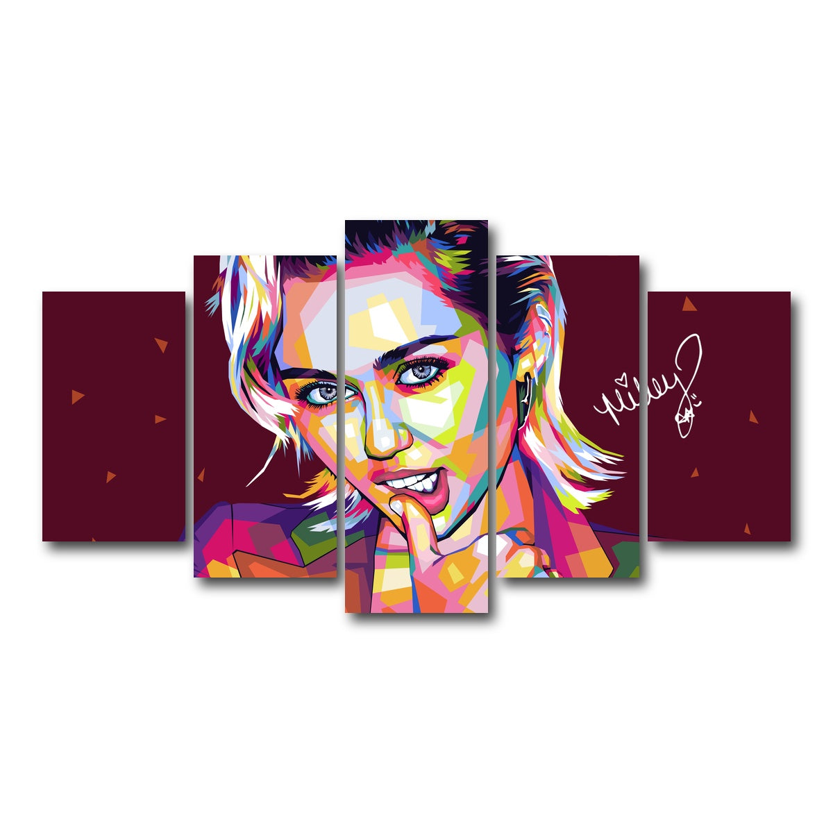 AUTO-MOCKUP WHITE | Miley | 5 Piece | Gallery Wrap Canvas | group=5_normal