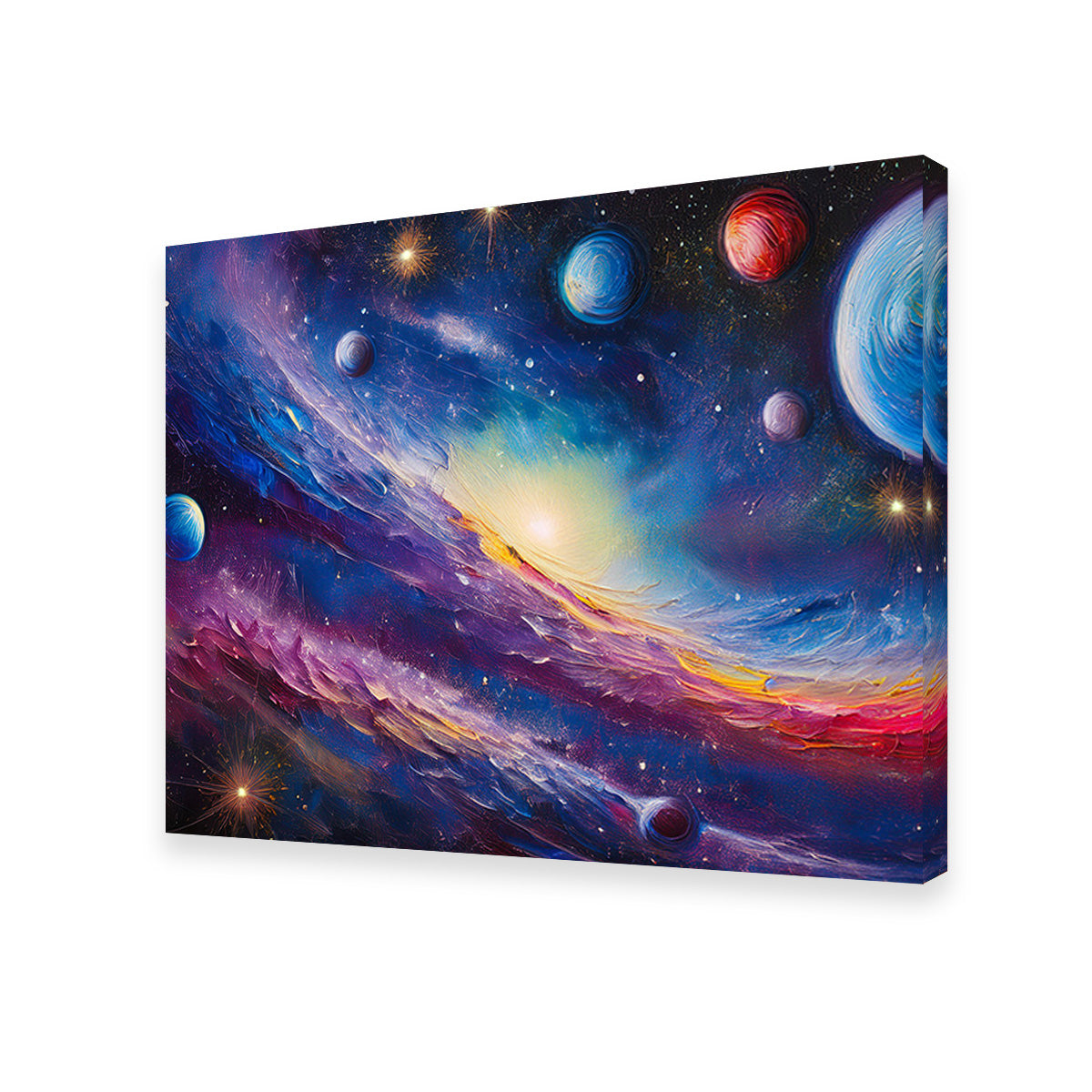 Milky Way Painting Wall Art
