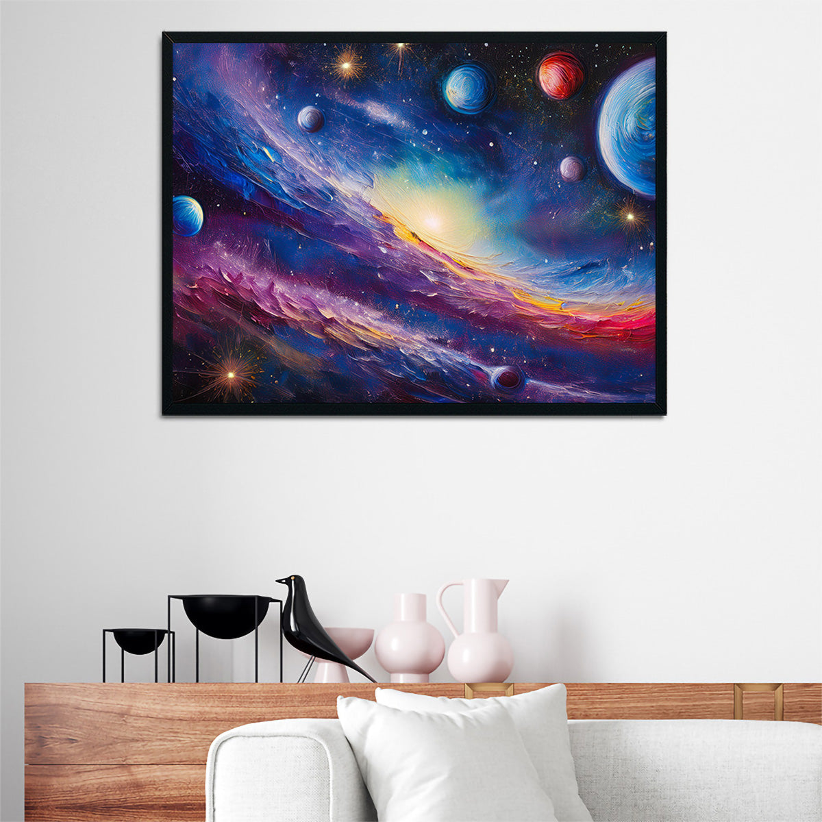 Milky Way Painting Wall Art