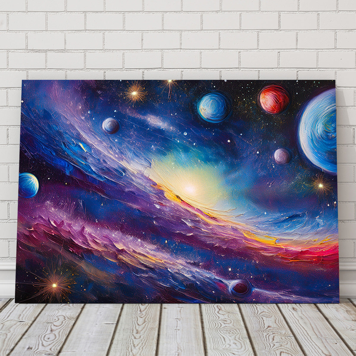 Milky Way Painting Wall Art