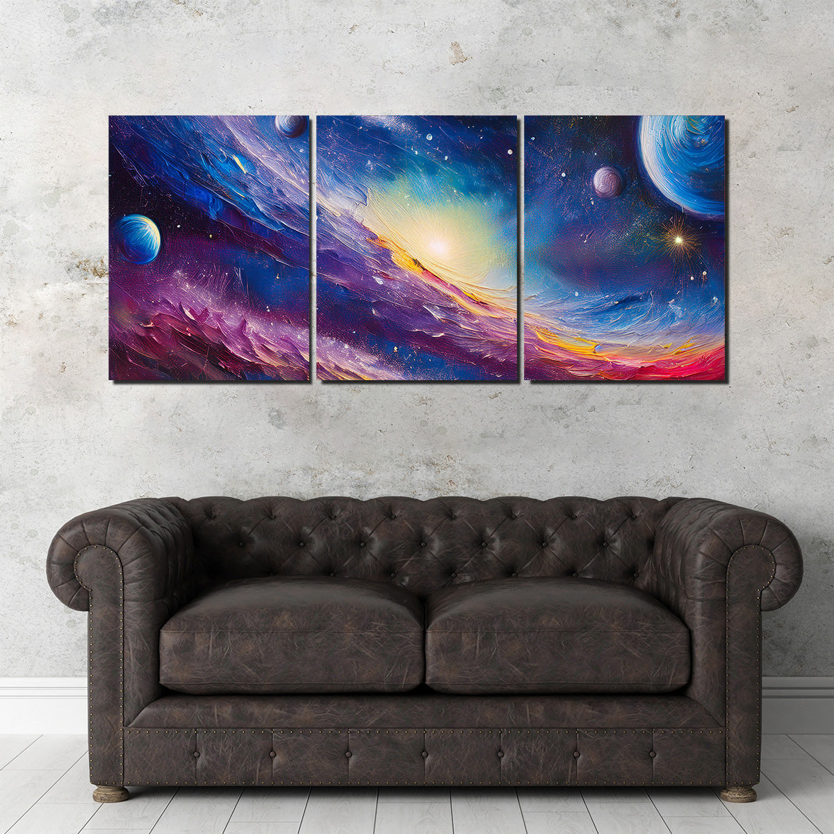 Milky Way Painting Wall Art