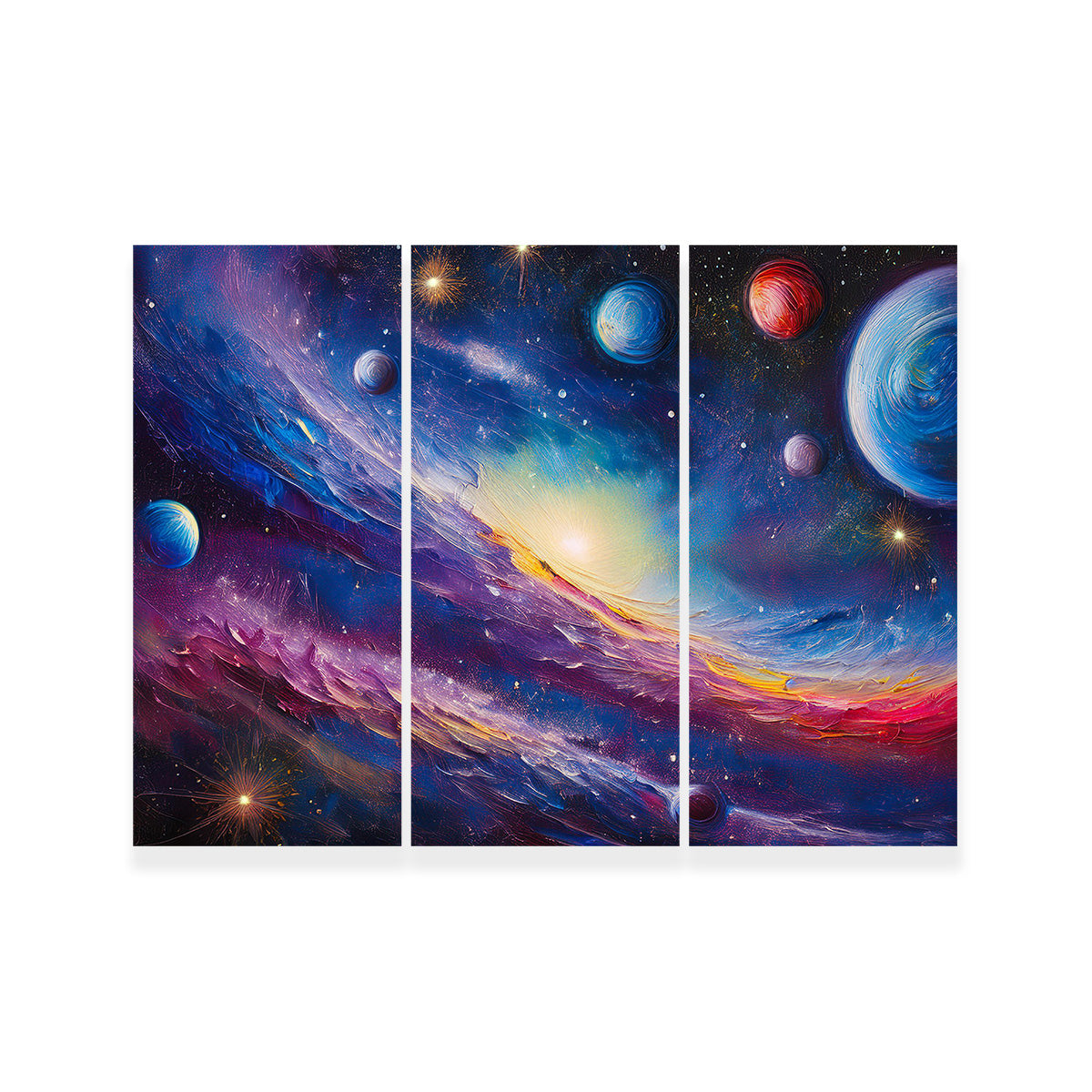 Milky Way Painting Wall Art