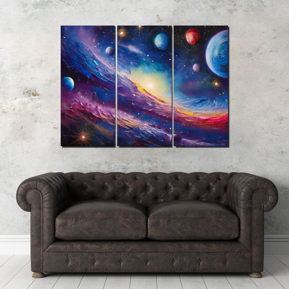 Milky Way Painting Wall Art