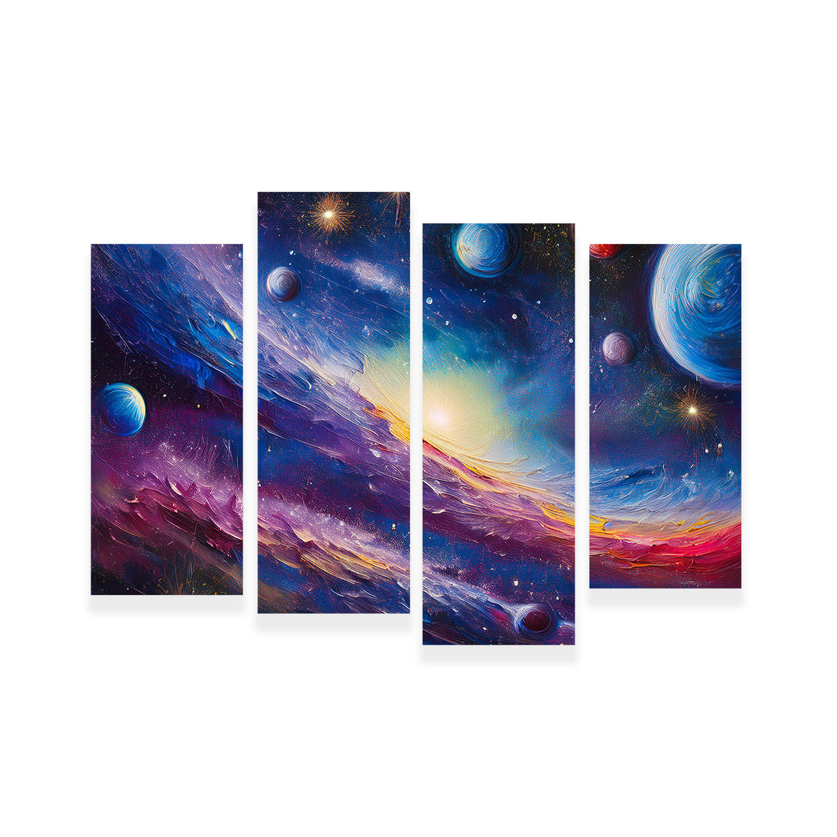 Milky Way Painting Wall Art