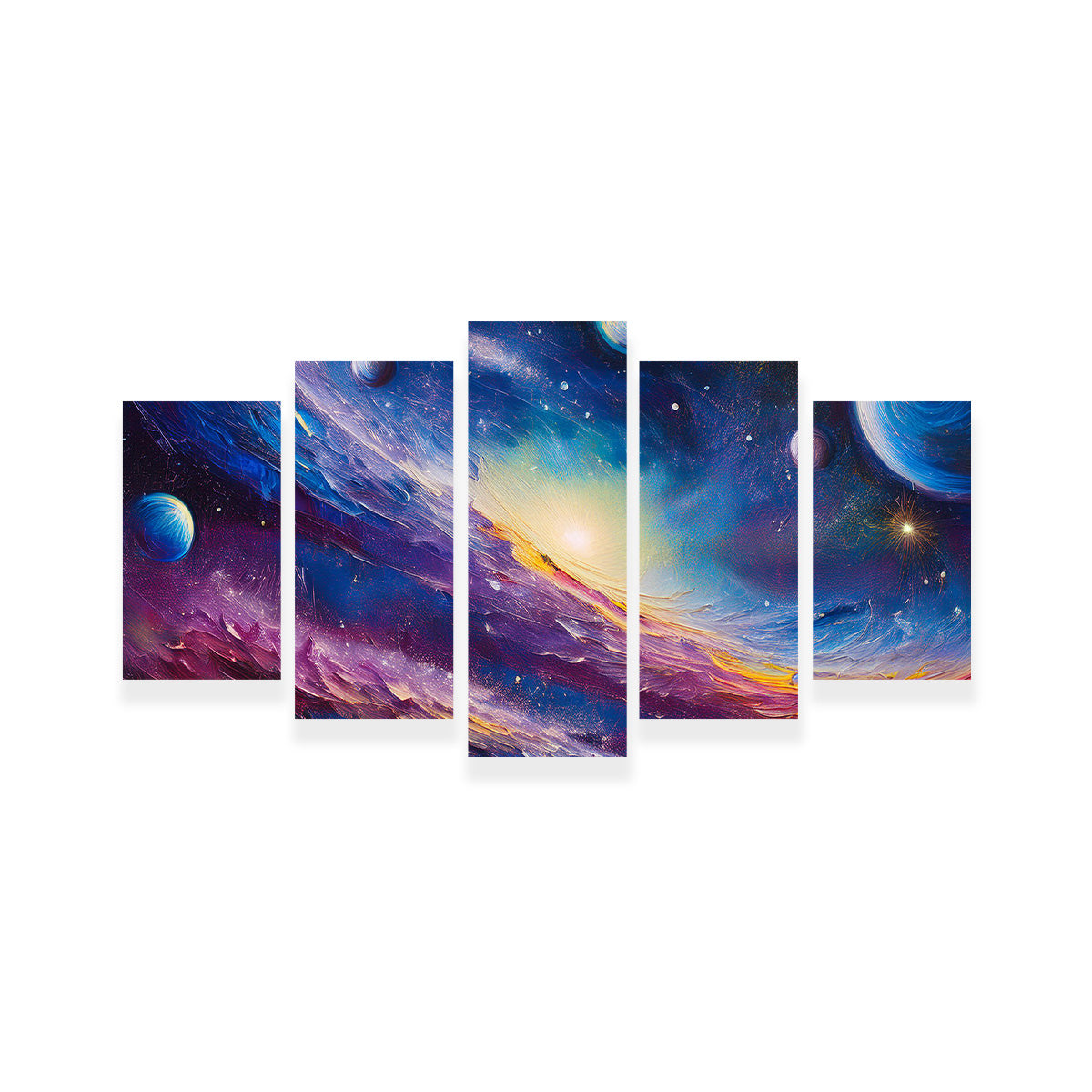 Milky Way Painting Wall Art