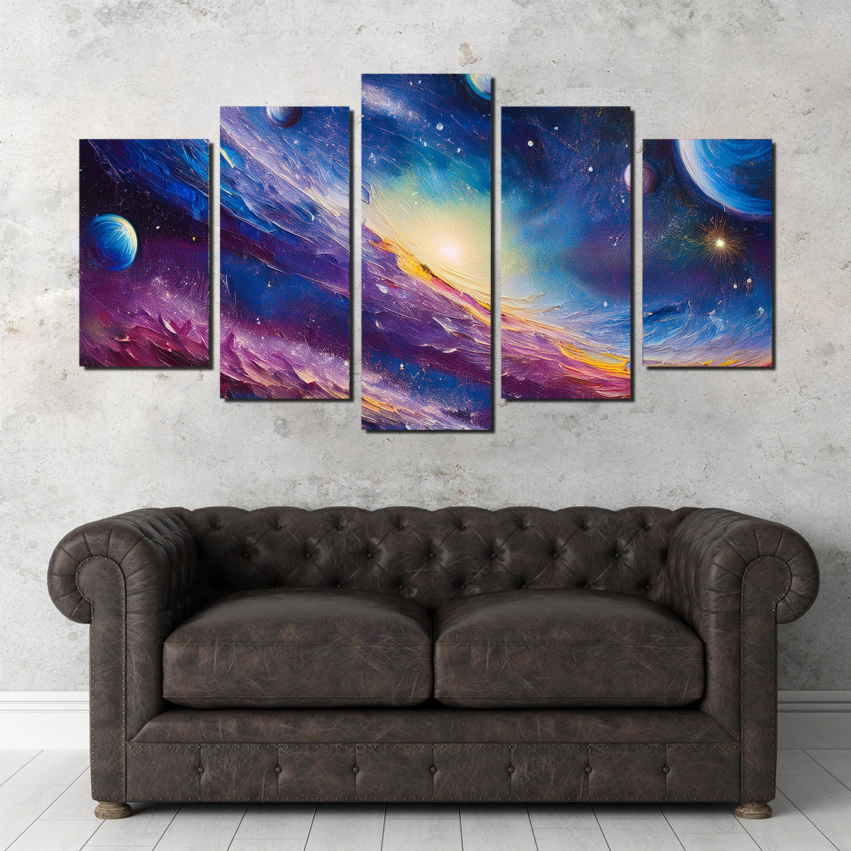 Milky Way Painting Wall Art