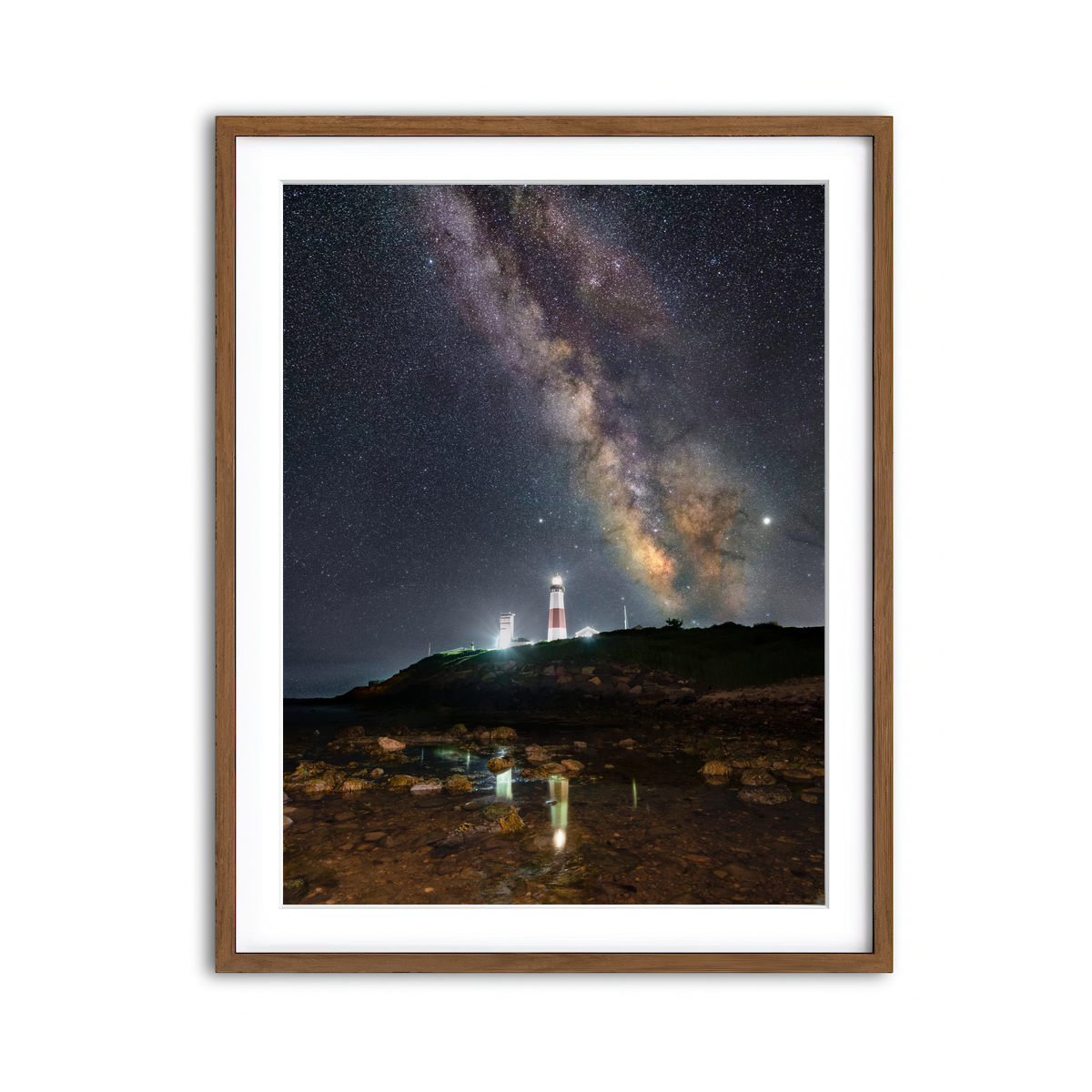 Framed Print 3x4 Walnut