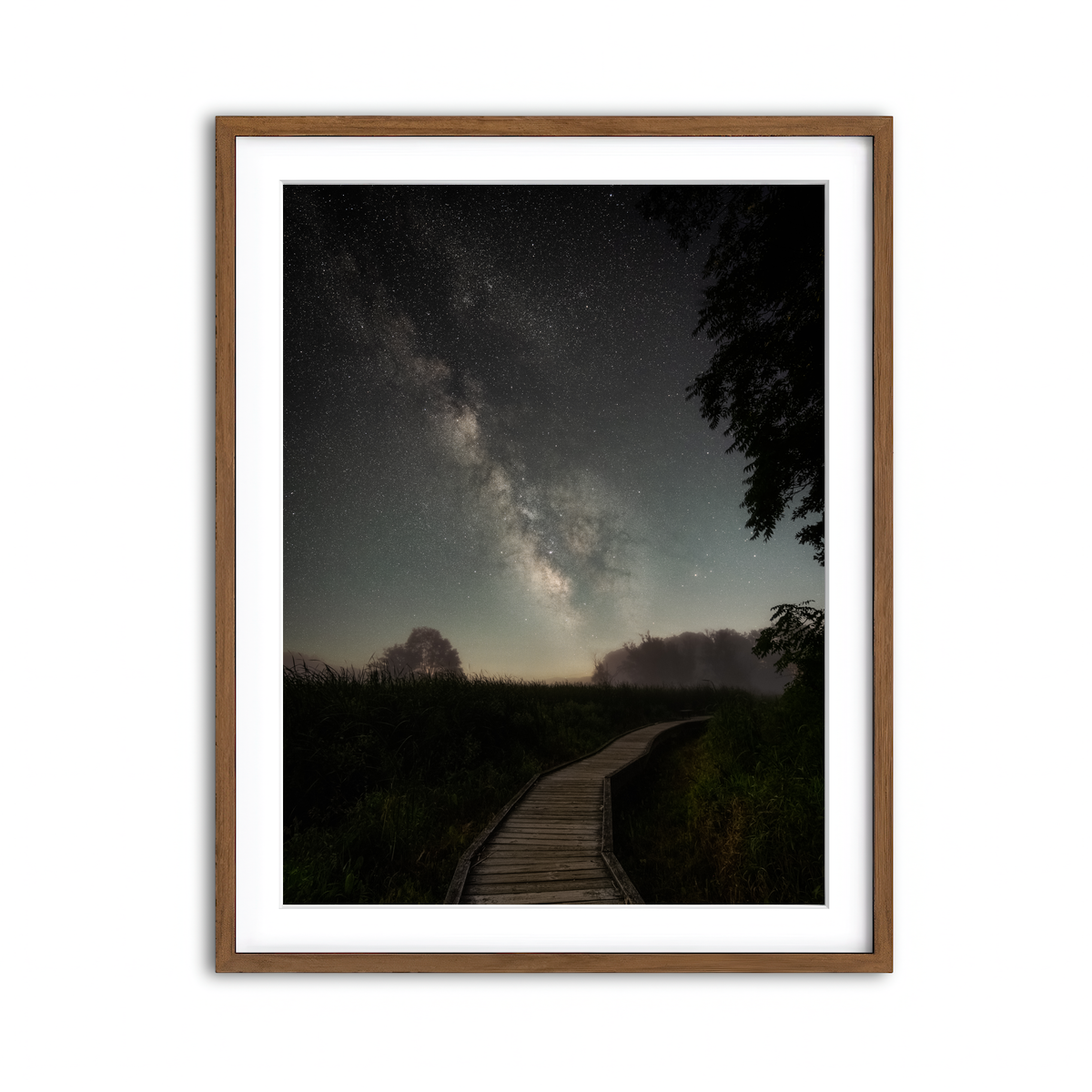 Framed Print 3x4 Walnut