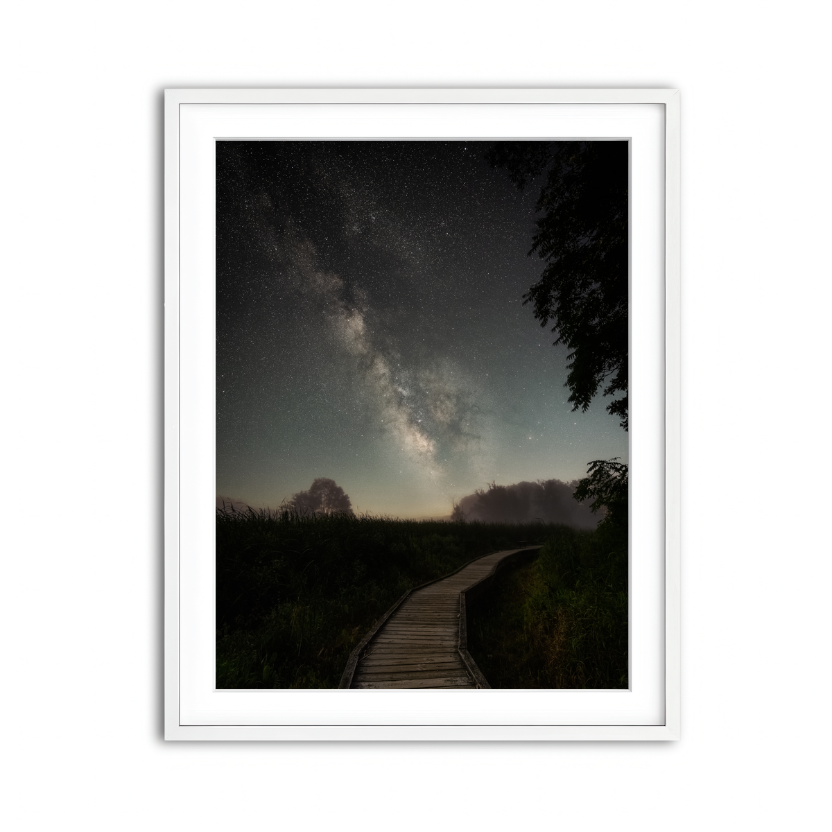 Framed Print 3x4 White