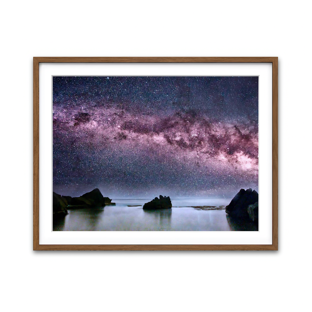 Framed Print 4x3 Walnut