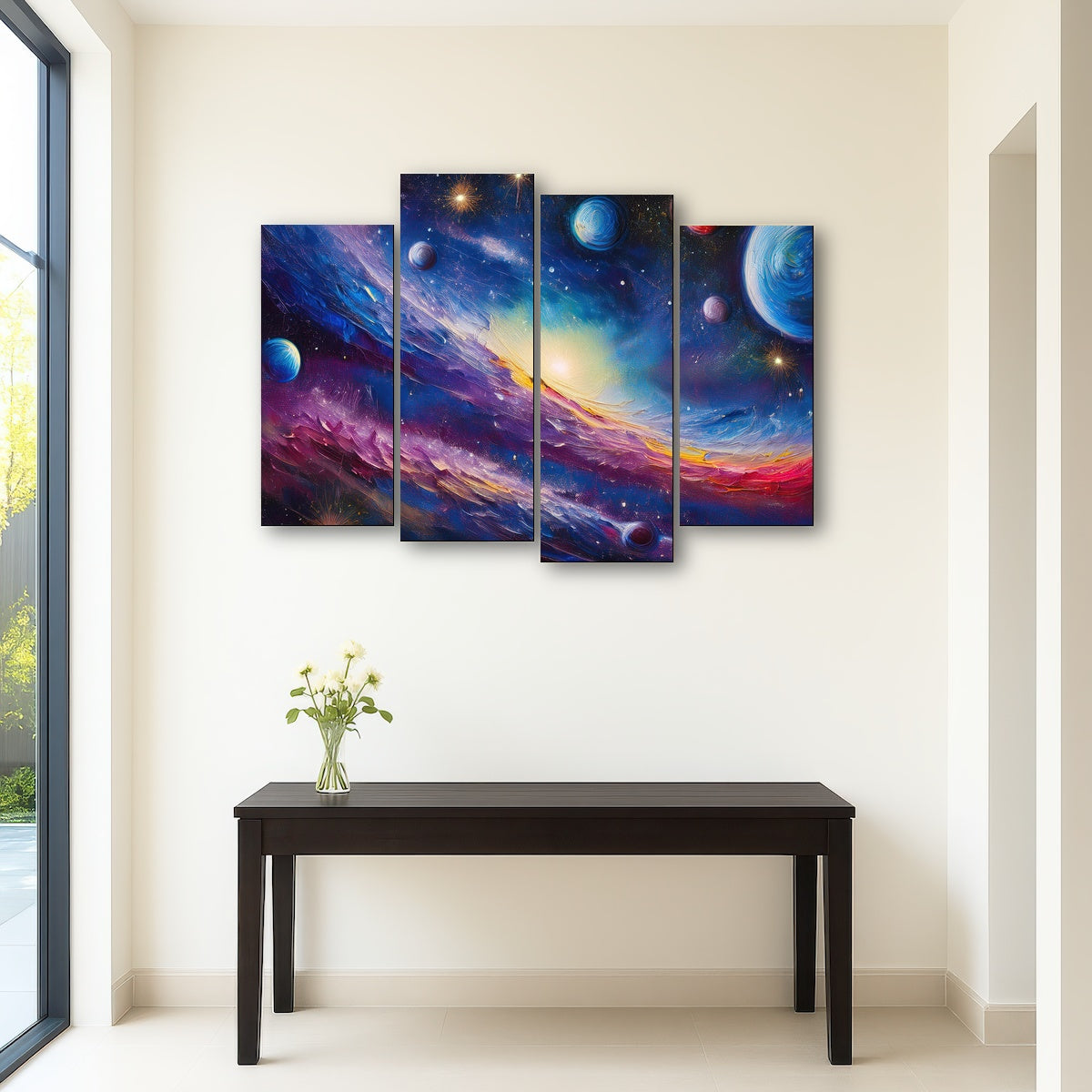 AUTO-MOCKUP ROOM | Milky Way Painting