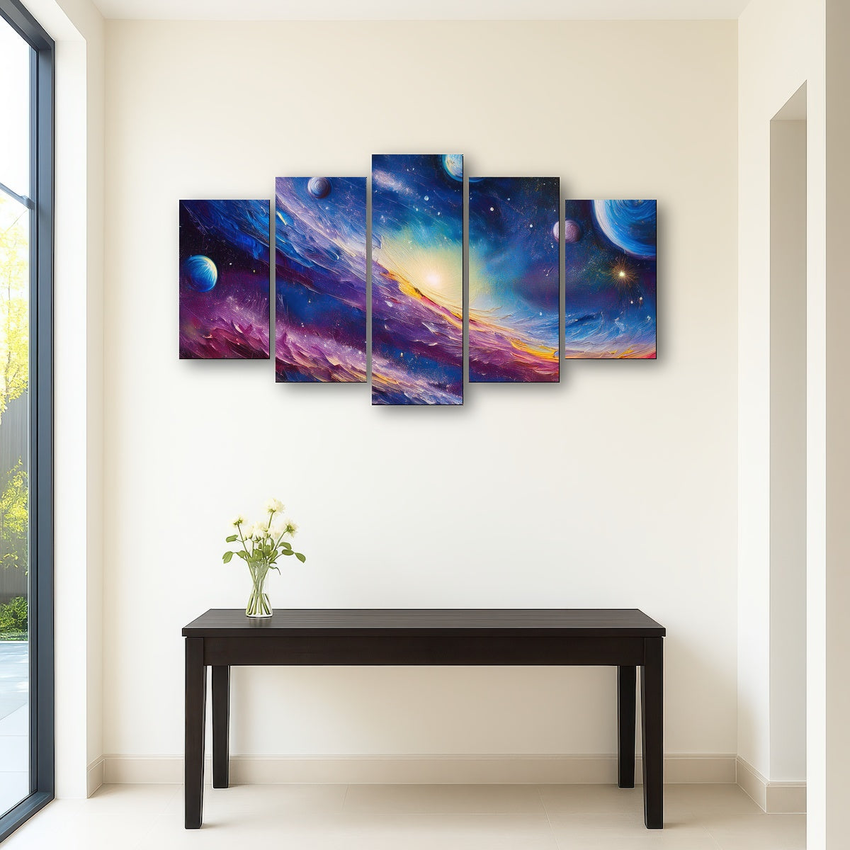 AUTO-MOCKUP ROOM | Milky Way Painting