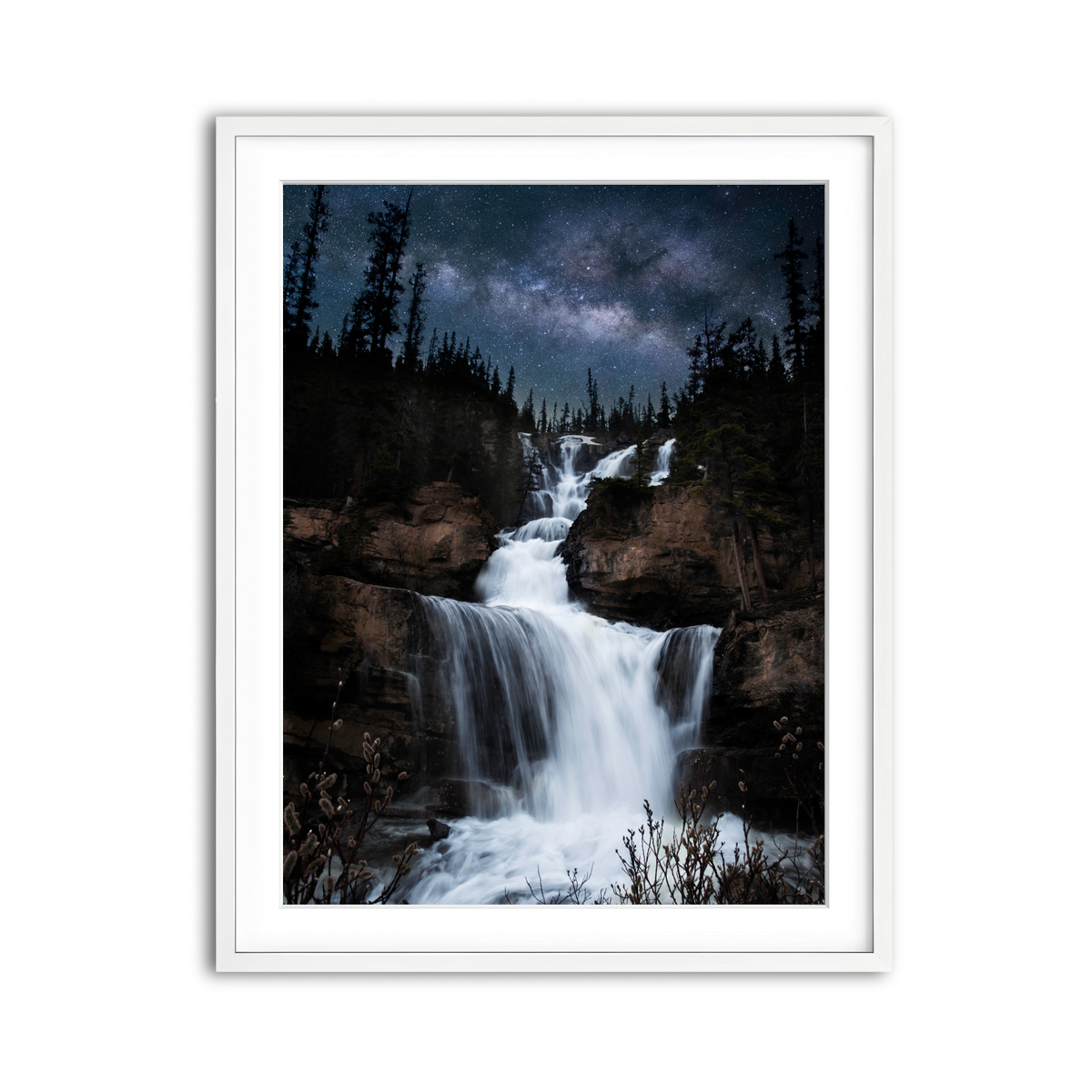 Framed Print 3x4 White