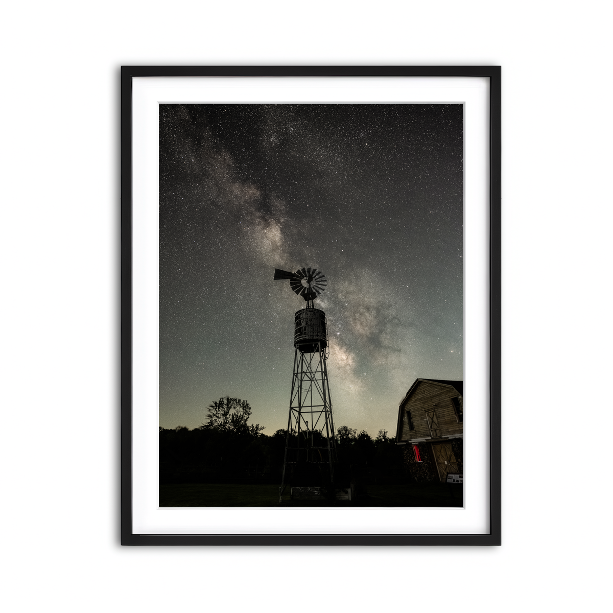 Framed Print 3x4 Black