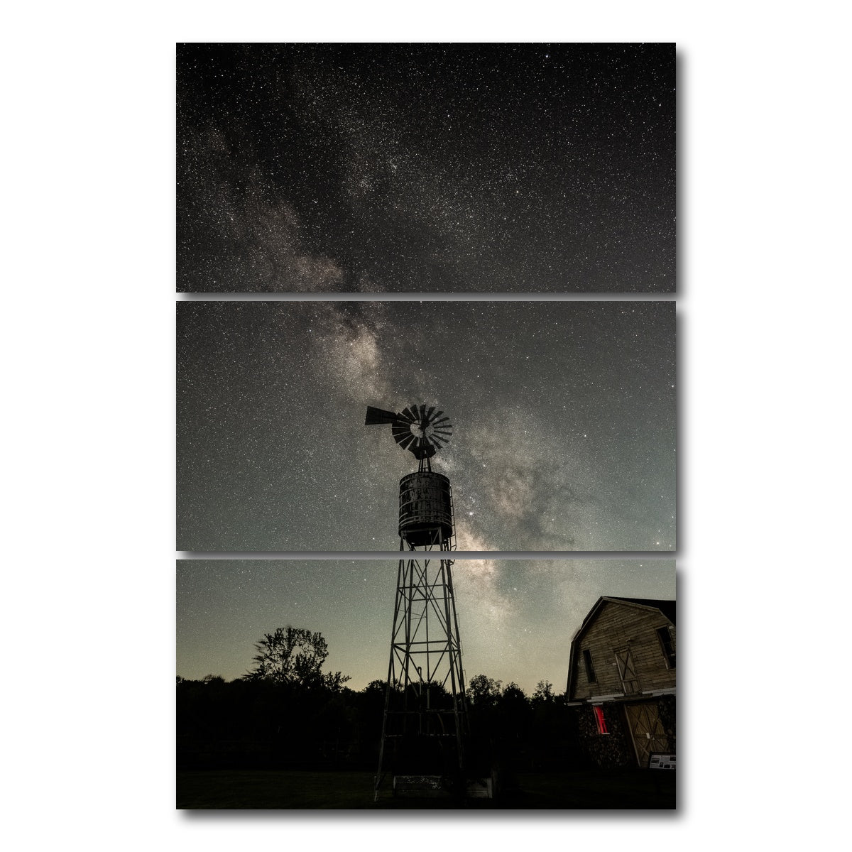 AUTO-MOCKUP WHITE | Milky Wind | 3 Piece | Gallery Wrap Canvas | group=12x24_stacked