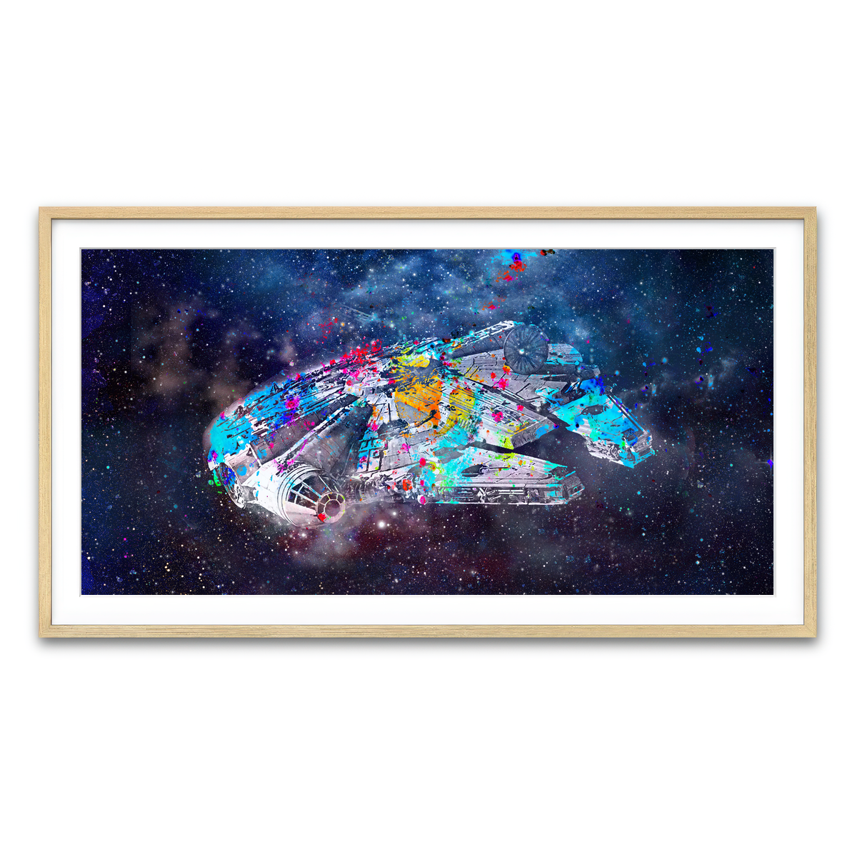 Framed Print 2x1 Natural