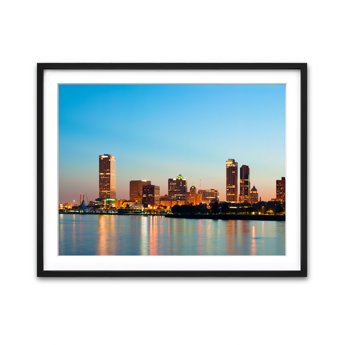 Framed Print 4x3 Black
