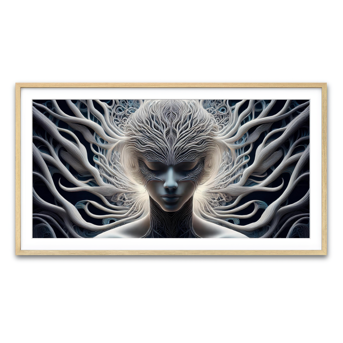 Framed Print 2x1 Natural