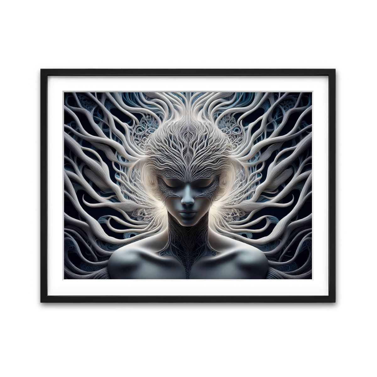 Framed Print 4x3 Black