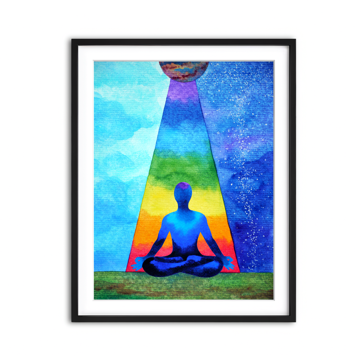 Framed Print 3x4 Black