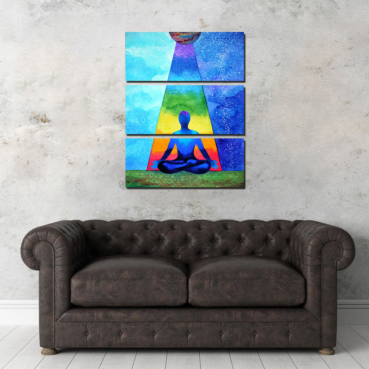 Mind Power Chakra Wall Art