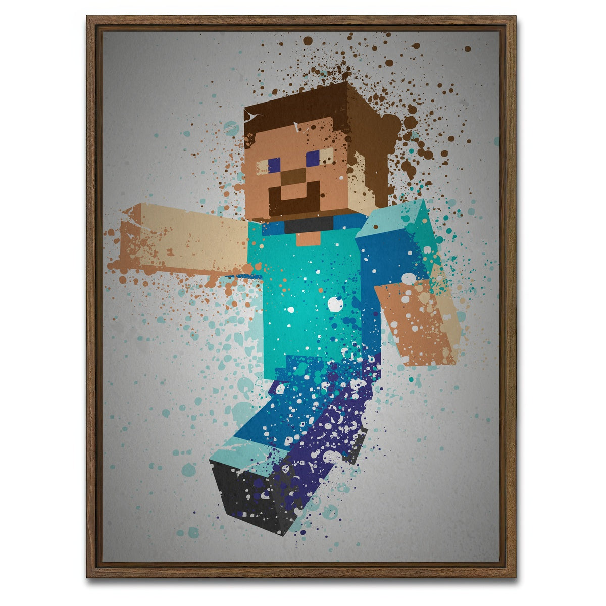 AUTO-MOCKUP WHITE | Mine | 1 Piece | Walnut Framed Canvas | group=3x4