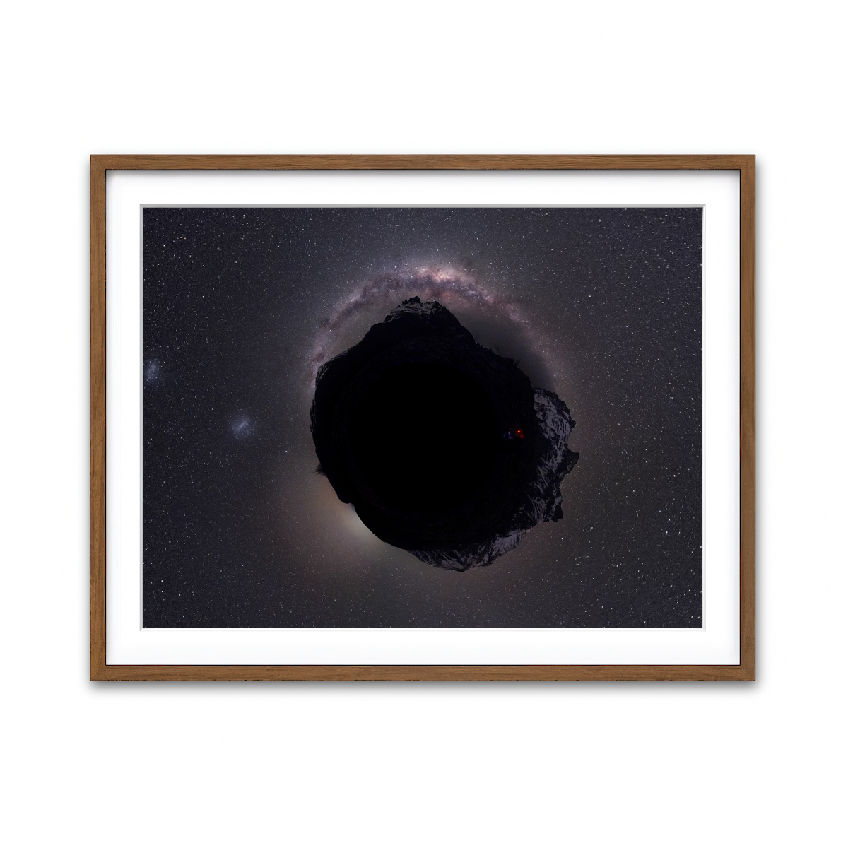 Framed Print 4x3 Walnut
