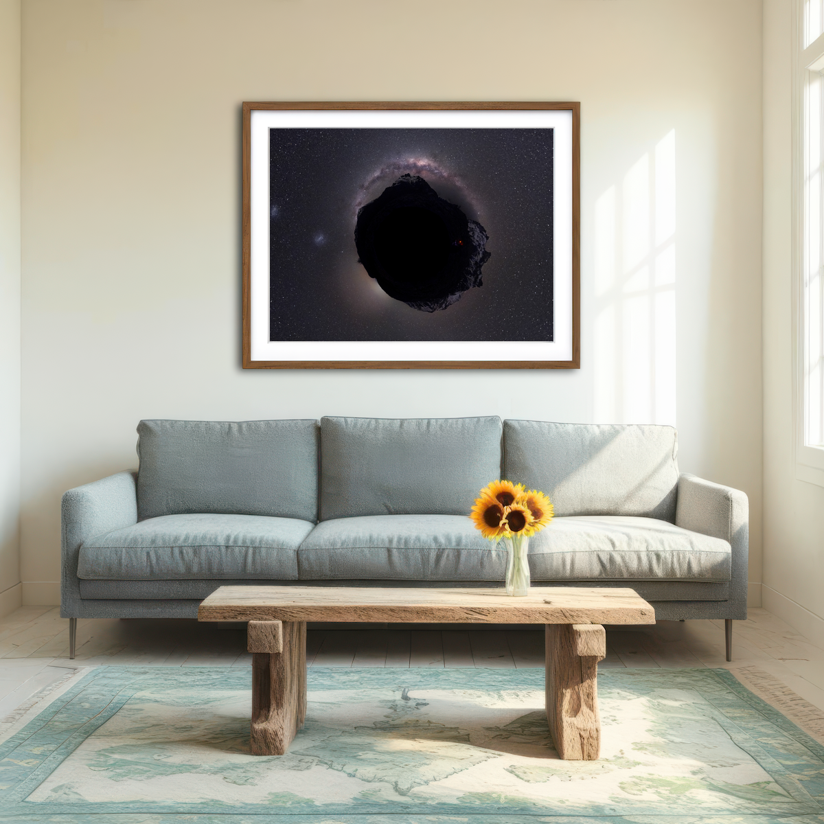 AUTO-MOCKUP ROOM | Mini Astro World Wall Art